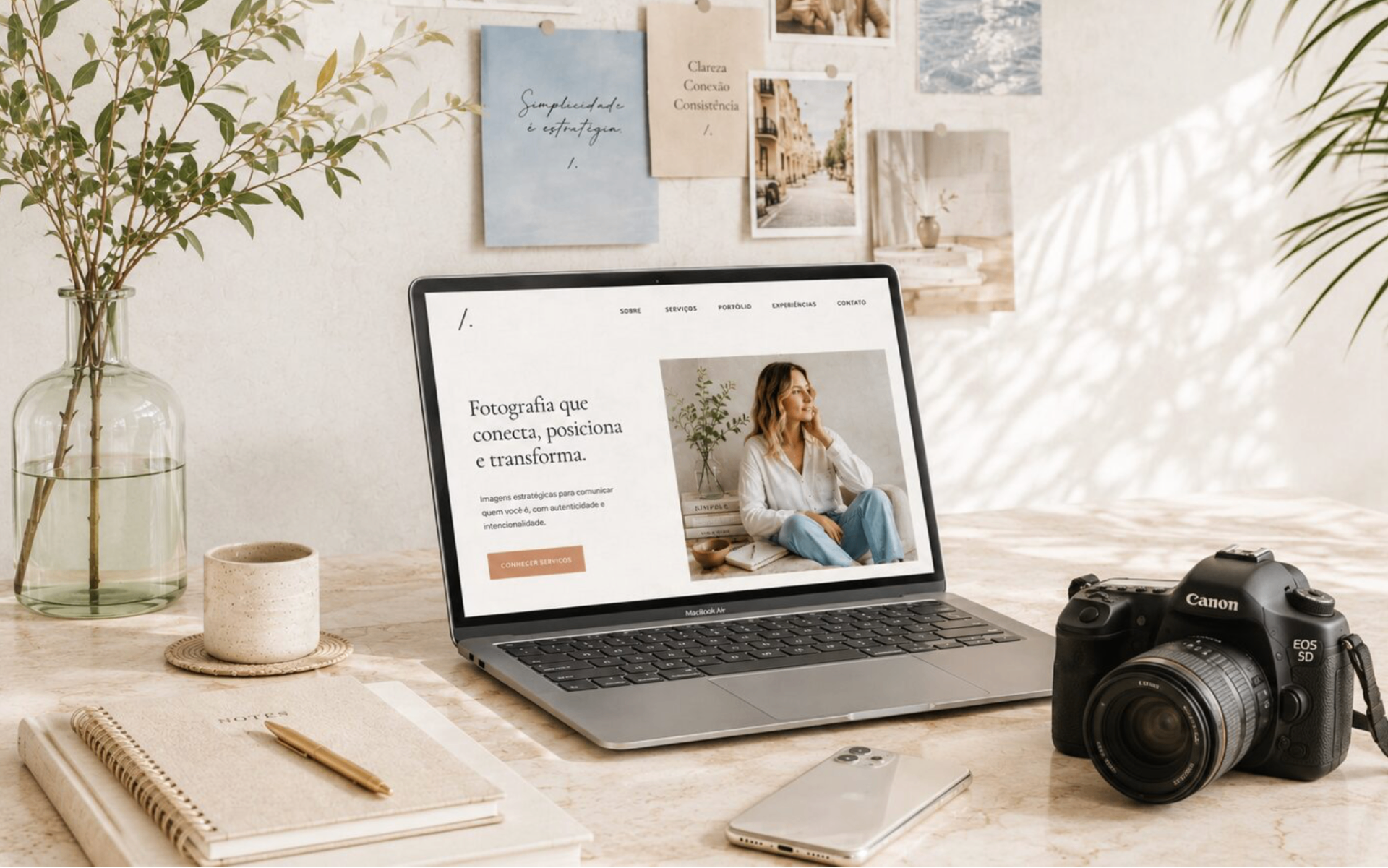 An ongoing creative partnership — quiet, consistent, intentional